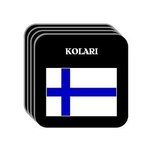  Finland   KOLARI Set of 4 Mini Mousepad Coasters 