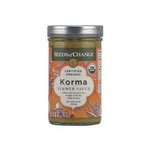  Seeds of Change Certified Organic Korma Simmer Sauce    12 