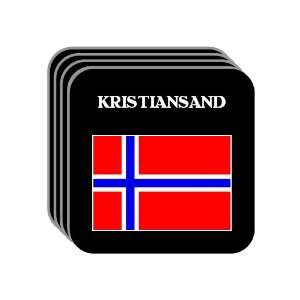  Norway   KRISTIANSAND Set of 4 Mini Mousepad Coasters 