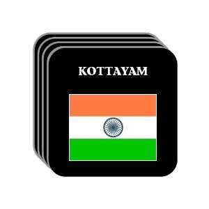  India   KOTTAYAM Set of 4 Mini Mousepad Coasters 