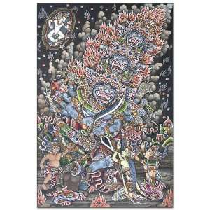 The Enormous Of Kresna~Bali Paintings~Canvas Art 