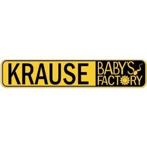   KRAUSE BABY FACTORY  STREET SIGN