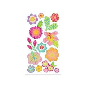  Tropical Flowers Stickers