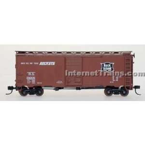   Scale Ready to Run 40 AAR Modified Boxcar   Rock Island Toys & Games