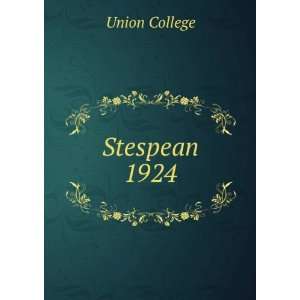  Stespean. 1924 Union College Books