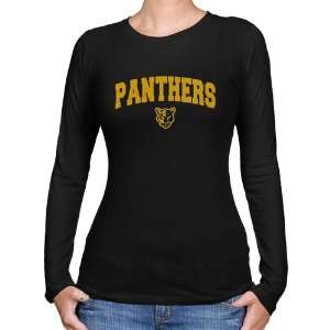 NCAA Florida International Golden Panthers Ladies Black Logo Arch Long 