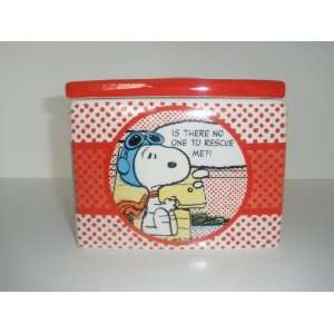  Peanuts Comic Strip Snack Jar