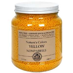 India Tree Natures Colors Yellow Party Decoratifs, 51.2 Ounce Unit 