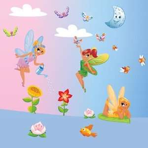  Elves   Giant Wall Sticker Decals (Kit 82.7 x 39.4 Inches 