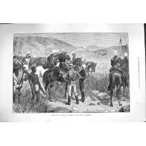  1879 ZULU WAR SEARCHING CETEWAYO AFRICA SOLDIERS