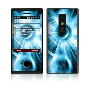   HTC Touch Pro Decal Vinyl Skin   Abstract Blue Tech 
