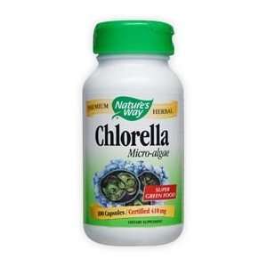   Chlorella 410 mg 100 Capsules   Natures Way
