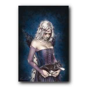  Angel Of Death Poster Victoria Frances Cat Goth Fp30818 