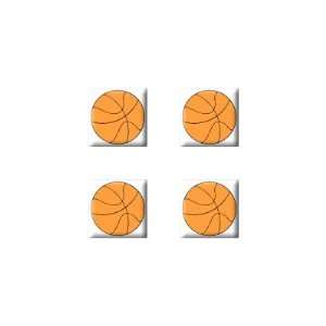  Basketball   Set of 4 Badge Stickers Electronics