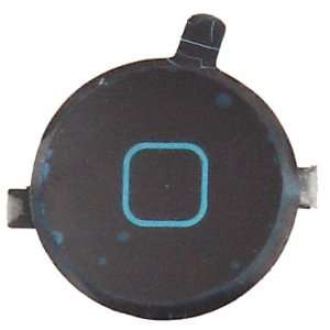 Home Button Switch Assembly Part For iPhone 4   Black 
