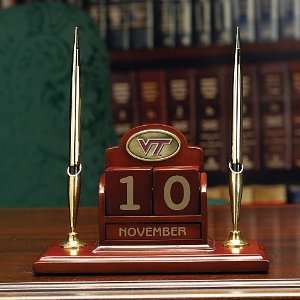   Virginia Tech Hokies Perpetual Desk Calendar