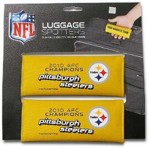  NFL Pittsburgh Steelers 2010 AFC Champion Luggage Spotter 