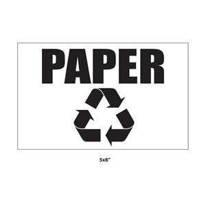    Witt Industries PDE 02PA PAPER Decal   White 