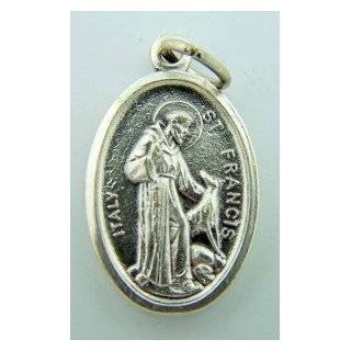Patron Saint St Anthony Francis Catholic Christian Pet Medal Pendant 