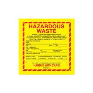   Shoplet select  Hazardous Waste   California Labels