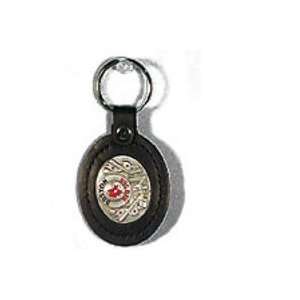 MLB Red Sox Leather Key ring 
