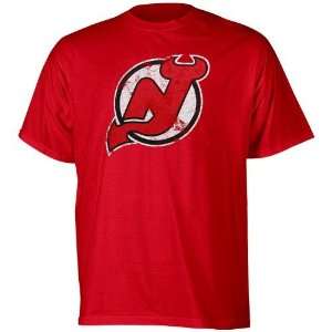 Reebok New Jersey Devils Youth Red League Player T shirt  