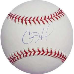  Cole Hamels Autographed MLB Baseball