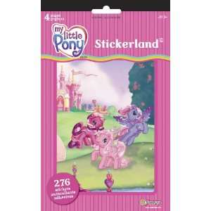  My Little Pony Stickerland Pad   4 Page Arts, Crafts 