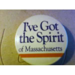  Massachusetts Campaign Pin 