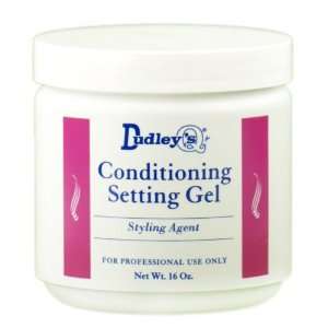  Dudleys Conditioning Setting Gel   styling agent   16 oz 
