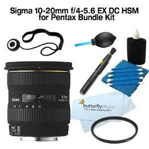  Sigma 10 20MM F4 5.6 EX DC HSM FOR PENTAX with 77mm UV 