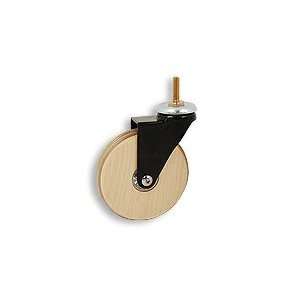Cool Casters   Translucent Wheel Caster, Smoked Black Wheel Wheel 