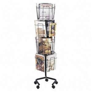  Safco Products Rotary Floor Display Rack