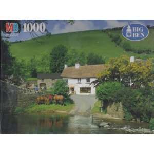  MB Puzzle 1000 BIG BEN lorna Doone Farm Toys & Games
