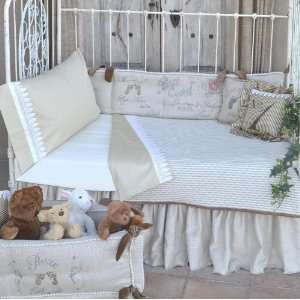  French Farmhouse Oliver 3 pc Toddler Bedding Set Baby