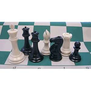  Plastic Dual Queen 4 Set & 2 1/2 Mousepad Chess board 