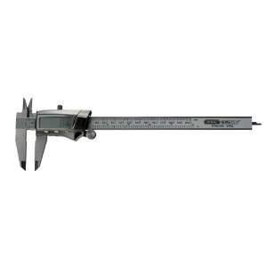Digital Stainless Steel Caliper, 0 to 8 with Fractions, or 