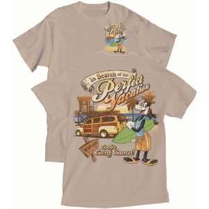 Disney Goofy Perfect Vacation Adult Tshirt