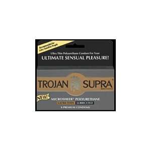  Trojan   Supra Polyurethane Condoms, 3 Pack Health 