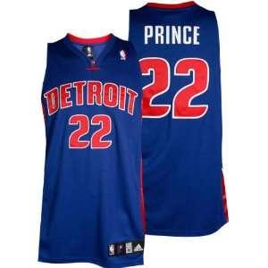  Tayshaun Prince Blue adidas NBA Authentic Detroit Pistons 