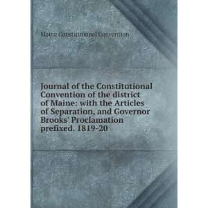  Journal of the Constitutional Convention of the district 
