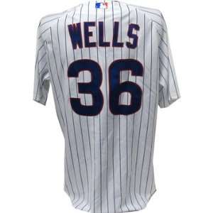  Randy Wells Jersey   Chicago Cubs 2011 Game Worn #36 Opening 