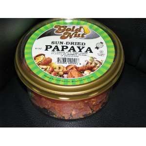 Kosher,gold Nut Sun Dried Papaya (8 Oz.)  Grocery 