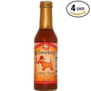 Smokey Karma Sauce ®, 8 fl oz (Pack of 4)  Grocery 