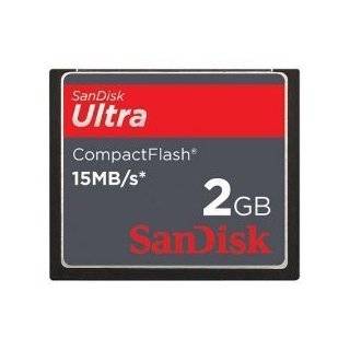 Sandisk 2GB ULTRA Compact Flash CF Card (SDCFH 002G, Static Pack)