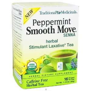   Medicinals Traditional Tea Blend Smooth Move Peppermint 16 tea bags