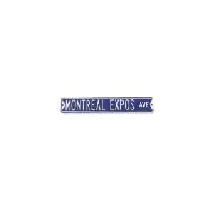  Montreal Expos Authentic Street Sign
