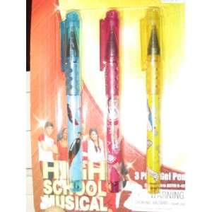    Disney High School Musical 3 Pack Gel Pens