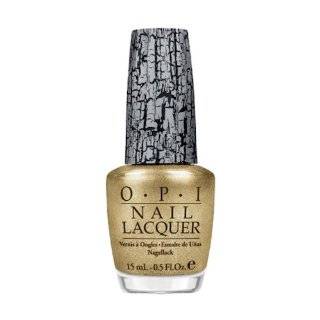 Opi Shatter Collection Nail lacquer, Gold Shatter, 0.5 Fluid Ounce