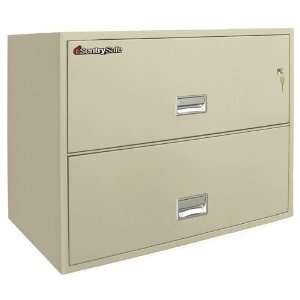 Sentry Safe 2L3600PY 2 Drawer Lateral File, 36 Wide, Fire Resistant 